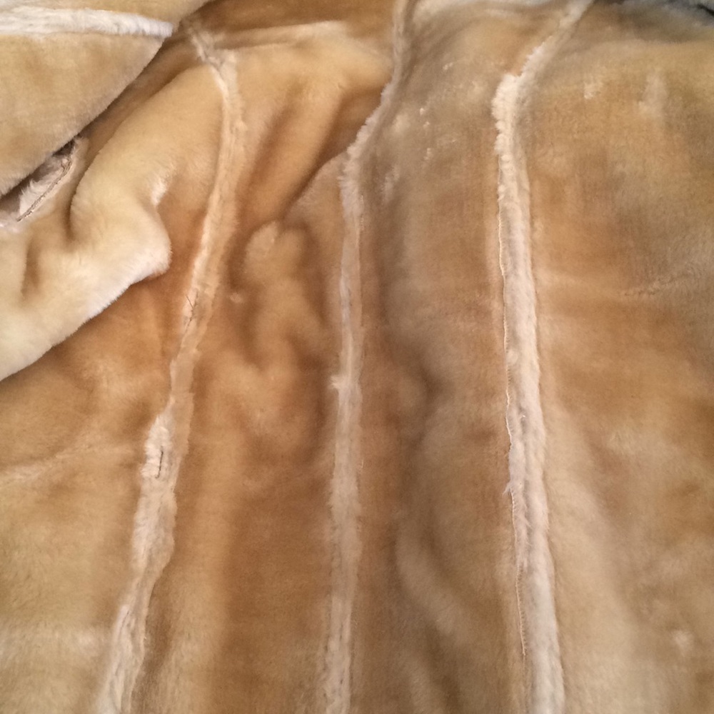 Springwell Leather Shearling Style Jacket Size Xl - image 8